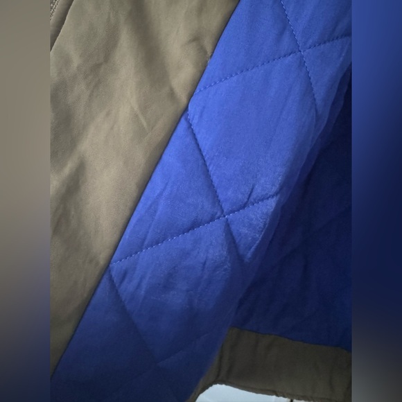 NWT Free People We The Free Becca Bomber Jacket w/ Quilted Cobalt Lining - Picture 5 of 14